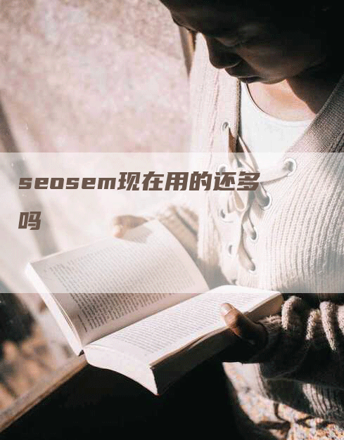 seosem现在用的还多吗