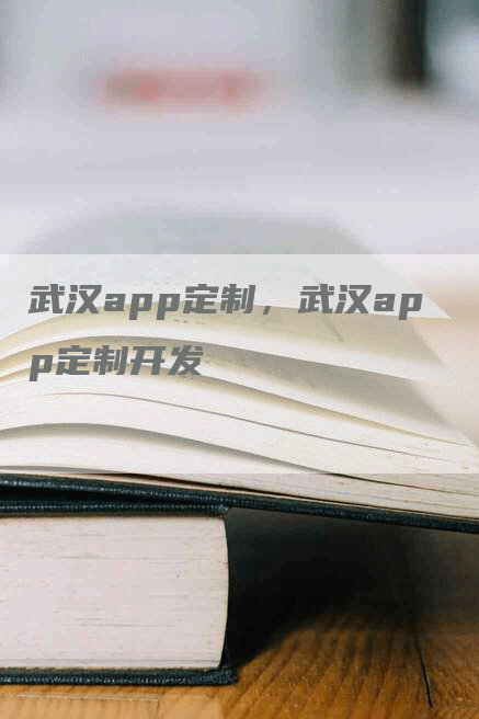 武汉app定制，武汉app定制开发