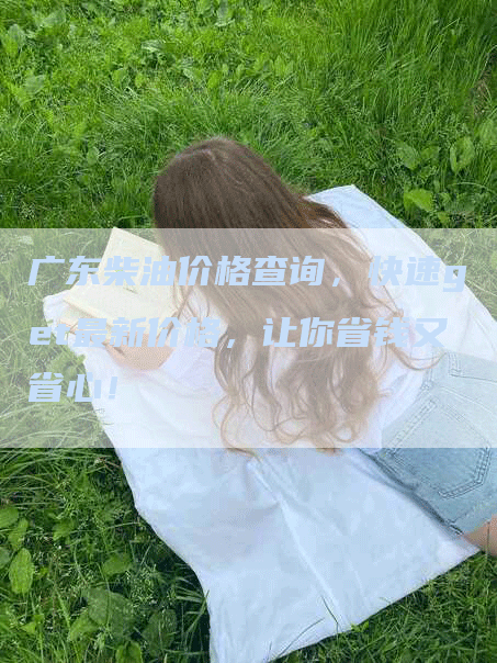 广东柴油价格查询，快速get最新价格，让你省钱又省心！