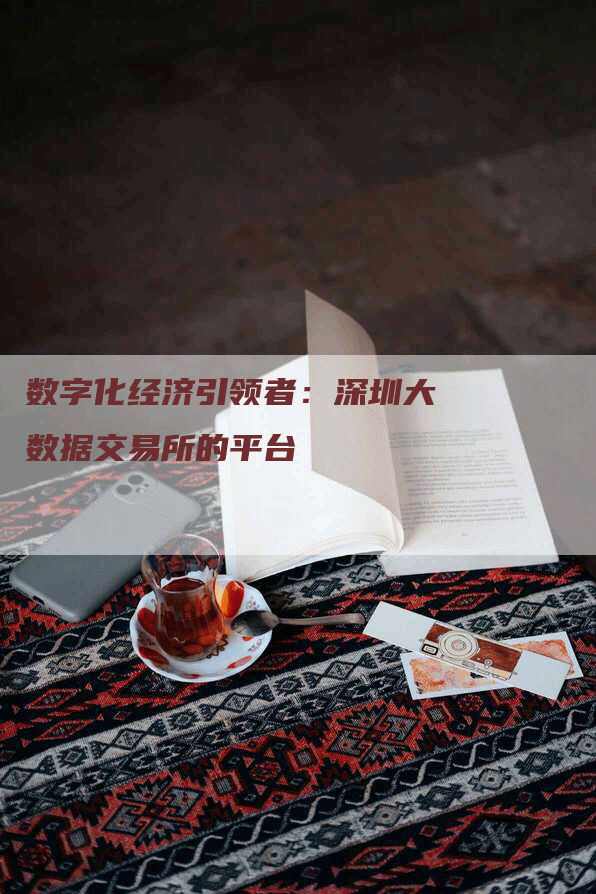 数字化经济引领者：深圳大数据交易所的平台