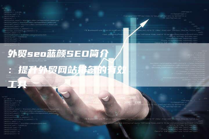 外贸seo蓝颜SEO简介：提升外贸网站排名的有效工具