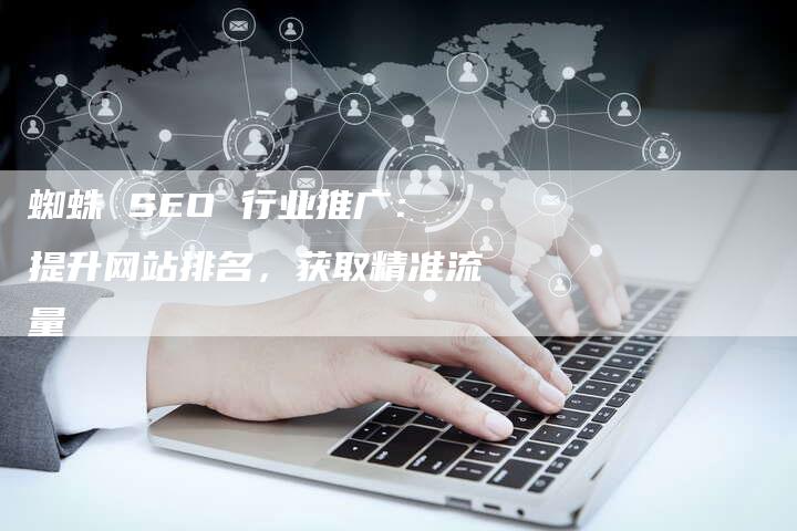 蜘蛛 SEO 行业推广：提升网站排名，获取精准流量